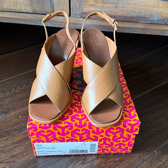 Tory Burch “Gabrielle” Wedge Sandal - Picture 4 of 9
